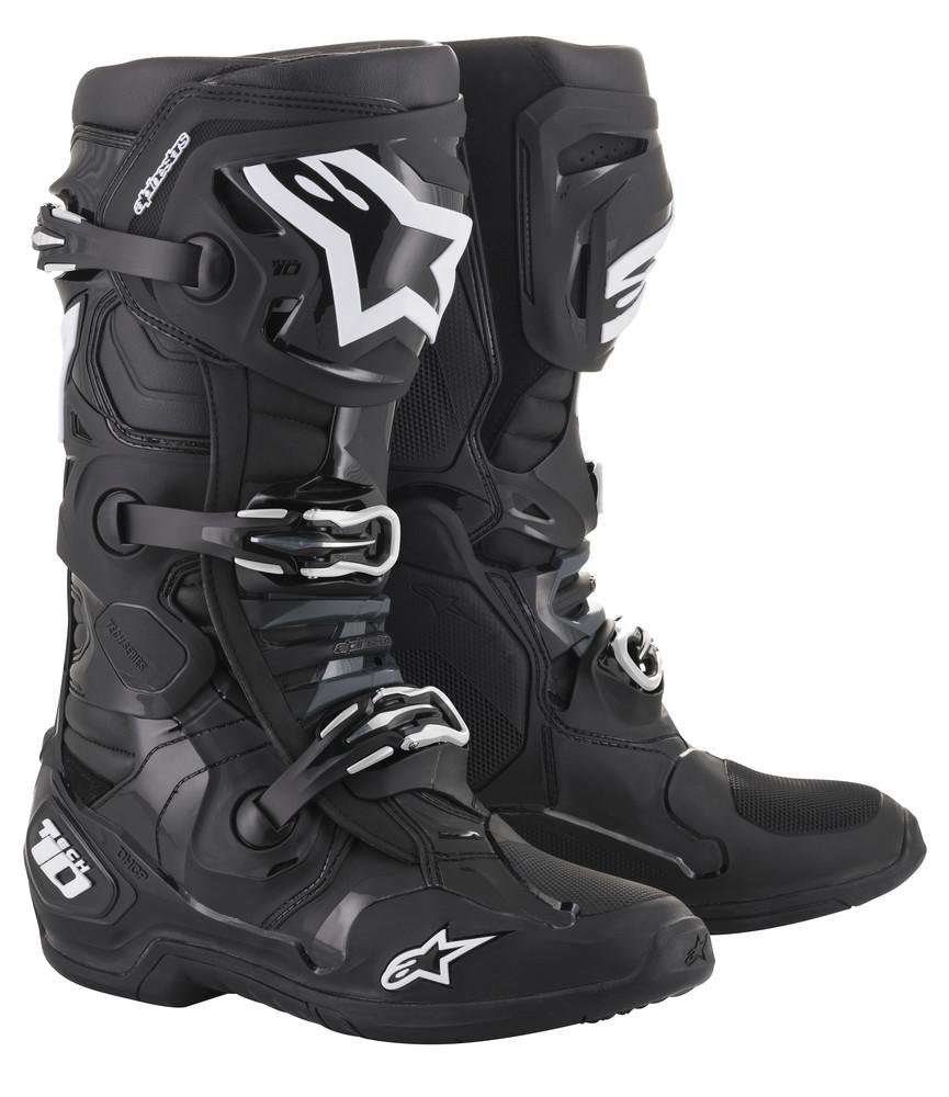 Alpinestars Tech 10 ブーツ ホワイト/ブラック[9inch] Tech 10 Boots - WHITE MOTOCROSS Boots | Alpinestars